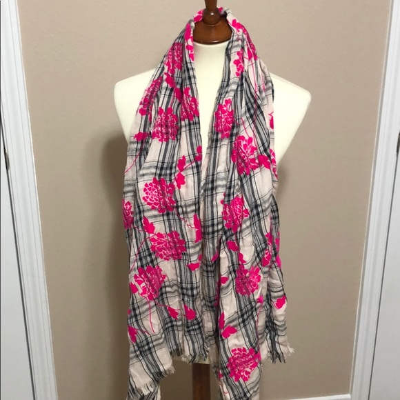 NEW ANTHROPOLOGIE Velvet Wallflower Scarf - Picture 1 of 4
